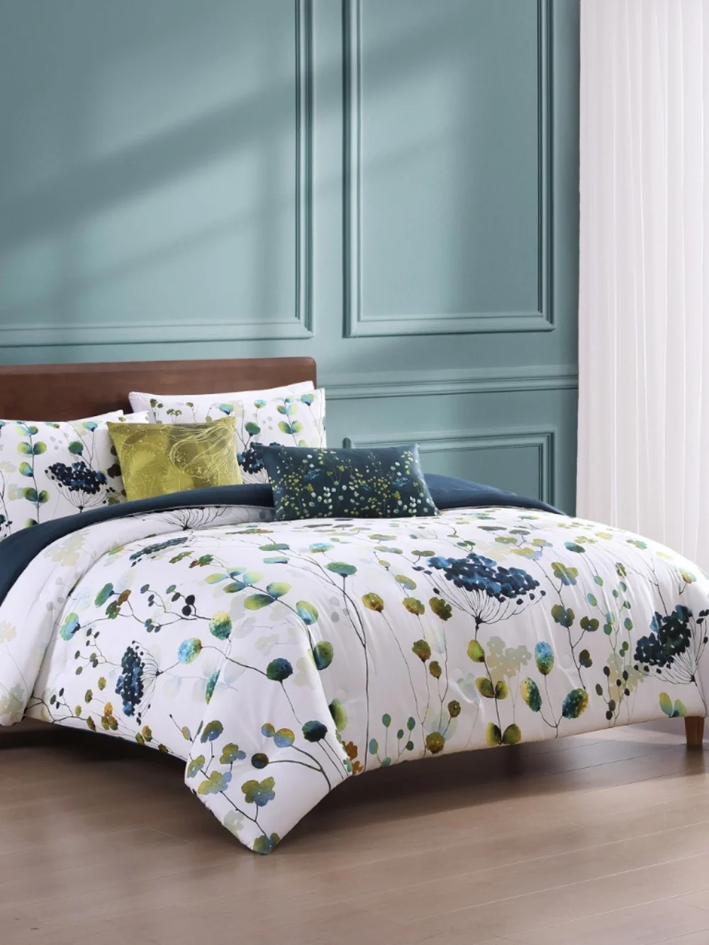 Bebejan Abstract Vines Reversible King Comforter
